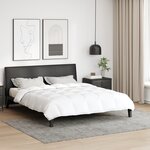 vidaXL Couettes & Duvets Blanc 200 x 200 cm Bas