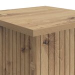 vidaXL Support de Plante 2 pièces Chêne artisanal 30 5 x 30 x 43 cm