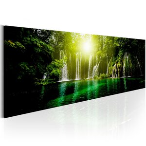 Tableau - emerald treasure l x h en cm 135x45