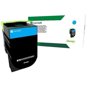 Lexmark cartouche d'encre cyan - programme de retour - compatible cs/cx 317  417  517