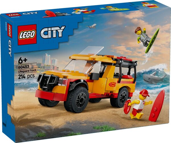 LEGO City - Véhicule de Secours de Plage 60453 pour Enfants
