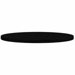 vidaXL Dessus de table marron foncé 100x50x4cm bois chêne massif ovale