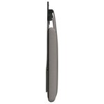vidaXL Tête de lit suspendue Taupe Tissu