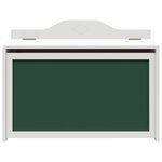 vidaXL Boîte à Jouets Blanc 73 x 33 x 55 cm Bois d'ingénierie