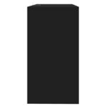 vidaXL Table console Noir 89x41x76 5 cm Acier