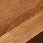 vidaXL Meuble TV 88x35x40 cm bois d'acacia massif