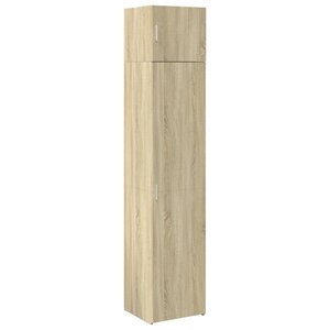 vidaXL Armoire de rangement mince chêne sonoma 45x42 5x225 cm