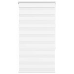 vidaXL Store zèbre blanc 80x150 cm largeur du tissu 75 9 cm polyester