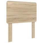 vidaXL Tête de lit Chêne Sonoma 80 cm Bois d'ingénierie