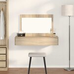 vidaXL Table de Toilette Marron 100 x 40 x 70 cm Bois d'ingénierie