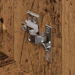 vidaXL Meuble TV Bois ancien 100 x 40 x 45 cm Bois d'ingénierie