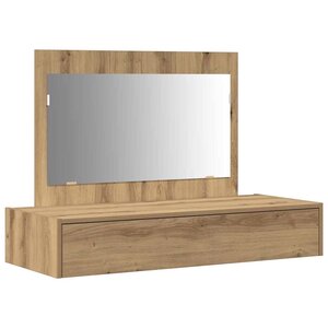 vidaXL Table de Toilette Marron 100 x 40 x 70 cm Bois d'ingénierie