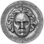 Pièce de monnaie en Argent 3000 Francs g 93.3 (3 oz) Millésime 2020 BEETHOVEN