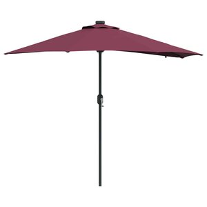 vidaXL Parasol de jardin Bordeaux 294 x 150 x 223 cm