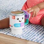 Mattel HXF49 - Fisher-Price - Jouet d'éveil interactif : tasse à café