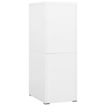 vidaXL Classeur Blanc 46x62x133 cm Acier