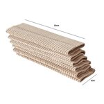 Pack and Move - Lot de 6 Protection Bouteilles Carton - 180 L - Protection Déménagement et Expédition - Emballer Bocaux Bouteilles