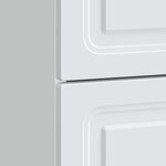 vidaXL Cabinet de chevet Blanc 62 x 34 5 x 44 5 cm Bois d'ingénierie