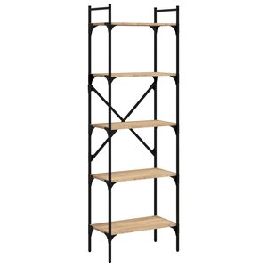 vidaXL Bibliothèque à 5 niveaux chêne sonoma 56x31 5x174 cm