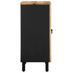 vidaXL Buffet 60x33 5x75 cm bois de manguier brut massif