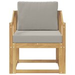 vidaXL 2 Pièce Ensemble de canapés d'extérieur Polyester