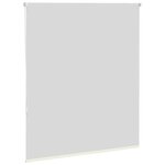 vidaXL Store enrouleur occultant blanc cassé 140x175 cm largeur tissu
