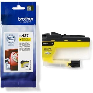 Cartouche d'encre original lc427y jaune brother