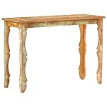 vidaXL Table console 110x40x76 cm Bois de récupération massif