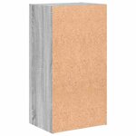 vidaXL Bibliothèque sonoma gris 40x30x77 cm bois d'ingénierie