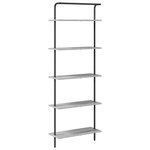 vidaXL Étagère Sonoma gris 60 x 24 x 168 cm Bois d'ingénierie