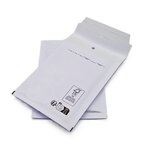 Lot de 10 pochettes ( enveloppes ) à bulles a/1 : 95 x 165 mm en kraft blanc