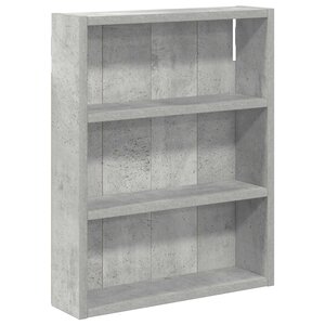 vidaXL Armoire murale de salle de bain Gris Béton 40 x 10 x 50 cm