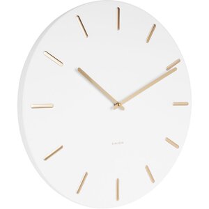 Horloge en métal charme 45 cm