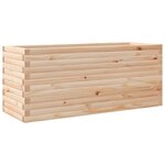 vidaXL Jardinière 110x40x45 5 cm bois de pin massif