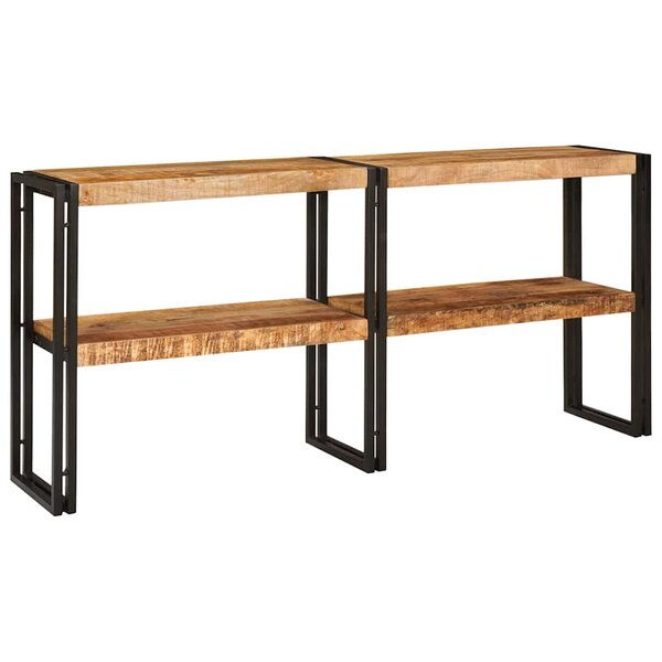 vidaXL Table console Marron 160 x 33 x 75 cm bois de manguier massif