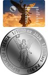 Pièce de monnaie en Palladium 12 Dollars g 0.031 (1/1000 oz) Millésime 2026 ANGEL OF INDEPENDENCE 1/1000 (PRÉCOMMANDE)