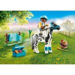 Playmobil - 70515 - cavalier  et poney lewitzer