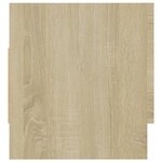 vidaXL Garde-robe chêne sonoma 70x32 5x35 cm bois d'ingénierie