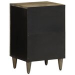 vidaXL Armoire de salle de bain 38x33x58 cm bois massif de manguier