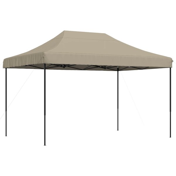 vidaXL Tente de fête 279 x 410 x 315 cm Taupe Tissu Oxford