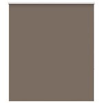 vidaXL Store enrouleur occultant café 125x130cm largeur du tissu