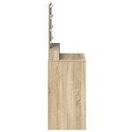 vidaXL Coiffeuse Chêne Sonoma 50 x 41 x 135 cm Bois d'ingénierie