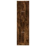 vidaXL Armoire d'apothicaire chêne fumé 40x41x144 5 cm bois ingénierie