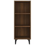 vidaXL Buffet chêne marron 34 5x32 5x90 cm bois d'ingénierie