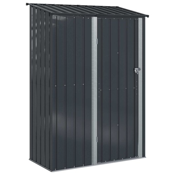 vidaXL Cabanons de jardin Anthracite 140 5 x 74 x 200 cm Métал