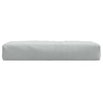 vidaXL Coussin de palette gris clair mélangé 60x60x10 cm tissu