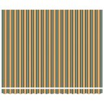 vidaXL Tissu de auvent Vert et blanc 400 × 350 cm Polyester