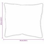 vidaXL Couette avec Oreillers 3 Pièces Blanc Microfibre et Plumes D'oie