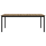 vidaXL Table de salle à manger / Table de repas Bois d'ingénierie