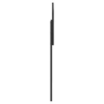 vidaXL Tête de lit Chêne noir 90 cm Bois d'ingénierie